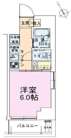 茅場町レジデンス壱番館の物件間取画像